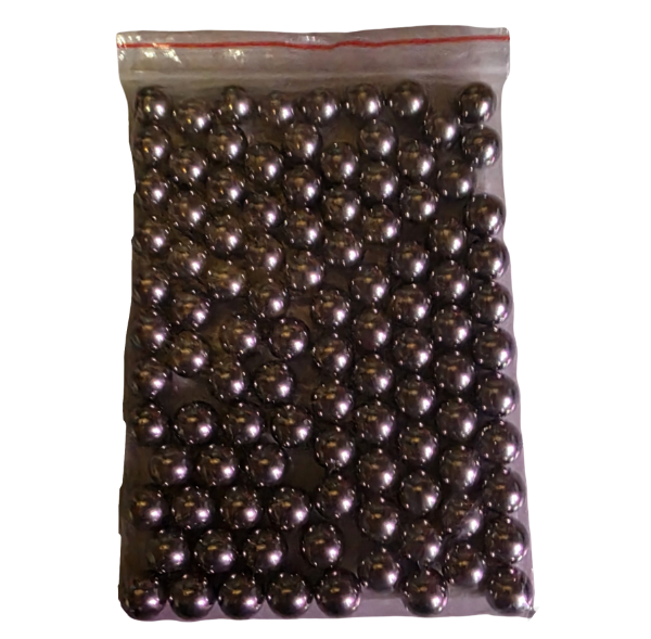 HELLBOW Premium Steel Balls – 100 Pack (12.7 mm / 150 Grains)